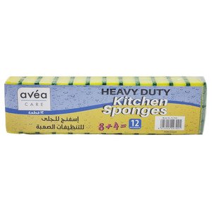 Avea Kitchen Sponges 8+4 Pcs