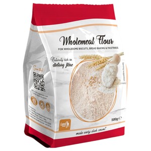 Lamb Brand Wholemeal Brown Wheat Flour 500G