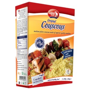 Lamb Brand Couscous Individual Original 5 Sachets 100G