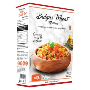 Lamb Brand Dry Bulgur Wheat 2 Sachets 400G