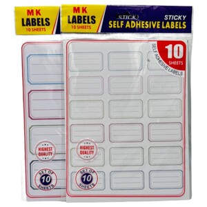 Name Tag 10 Sheets