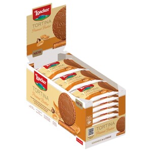 Loacker Tortina Peanut Butter 21G X24