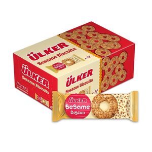 Ulker Sesame Biscuits 62G X12