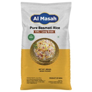Al Masah Indian Basmati Rice 1121 20Kg