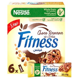 Fitness Cereal Bar Choco Banana 23.5G X6