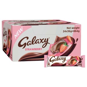 Galaxy Chocolate Bar Strawberry 36G X24