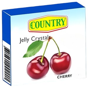 Country Products Jelly Crystals Cherry 65G