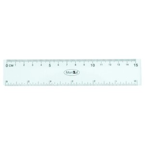 Monza Plastic Ruler 15Cm