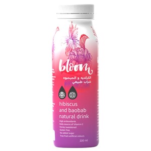 Bloom Hibiscus And Baobab Natural Drink 220Ml