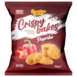 Sunshine Snacks Crispy Bakes Paprika 35G