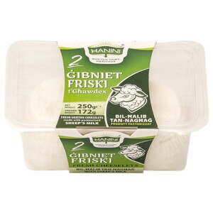 Hanini Gbejniet Friski Sheep 2 Pieces 250G