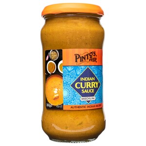 Pinto's Pride Indian Curry Sauce Medium 350G
