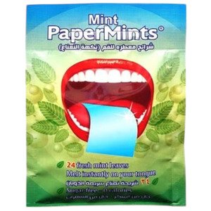 Paper Mints Strips Mint 24 Pieces 20G