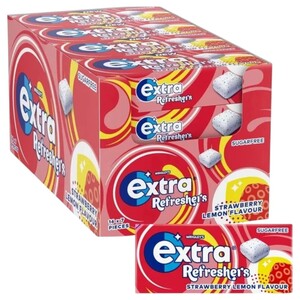 Wrigley's Extra Gum Strawberry Citrus 7 Pieces 15.5G X16