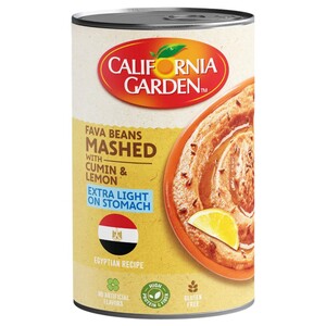 California Garden Fava Beans Mashed Salsa Egyptian Recipe 450G