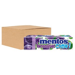 Mentos Incredible Chew Grape 45G X20