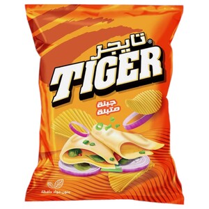 Tiger Potato Chips Jumbo Seasoned Cheese 105G