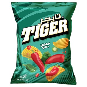 Tiger Potato Chips Jumbo Sweet Chili 105G