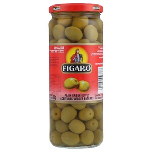 Figaro Plain Green Olives 270G