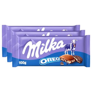 Milka Chocolate Tablet Oreo 100G X3