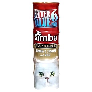 Simba Super Chick Shrimp 85G X6