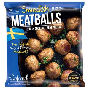 Dafgards Swedish Meatballs 500G