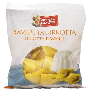 Mill-Kcina Taz-Zija Ravjul Ricotta 600G
