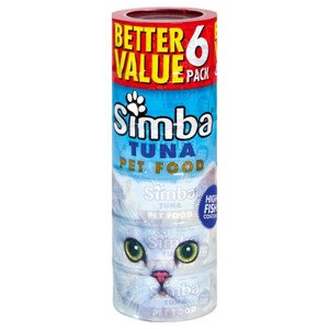 Simba Cat Food Tuna 170G X6