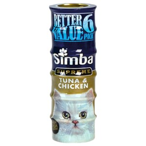 Simba Super Tuna & Chicken 85G X6