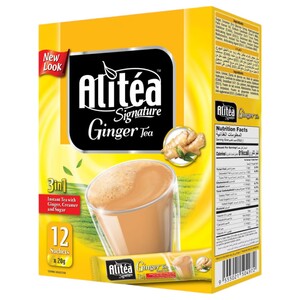 Alitea Power Root Tea Instant Ginger Blend 3In1 20G X12