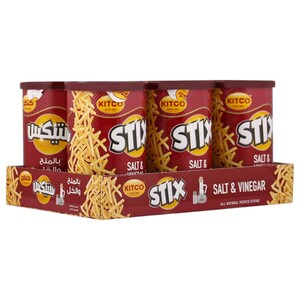 Kitco Stix Salt & Vinegar 45G X6
