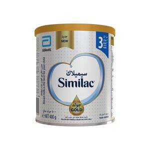 Abbott Similac Baby Milk Powder Advance Gold -3 400G ( 1-3 Yrs )