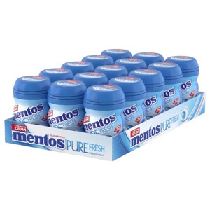 Mentos Gum Pure Fresh Mint 10 Pieces 20G X15