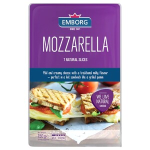 Emborg Mozzarella Slice 150G