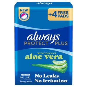 Always Maxi Thick Aloe Vera 24 Pads
