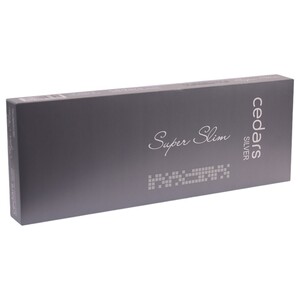 Cedars Super Slim Silver X10
