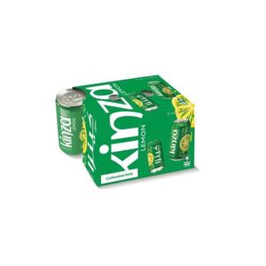 Kinza Carbonted Drink Lemon 360Ml X6