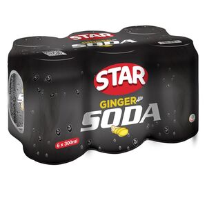Star Ginger Soda 300Ml X6