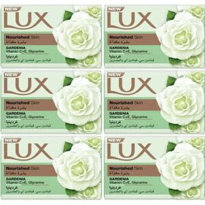 Lux Soap Nourished Skin Gardenia 170G X6