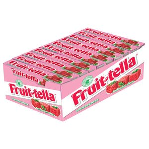 Fruit-Tella Chewy Toffee Strawberry 36G X20