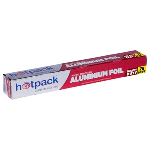 Hotpack Embossed Aluminium Foil 75Sq. Ft