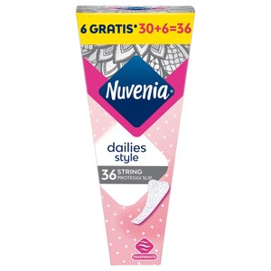 Nuvenia Pantyliners String Pink 36 Pads