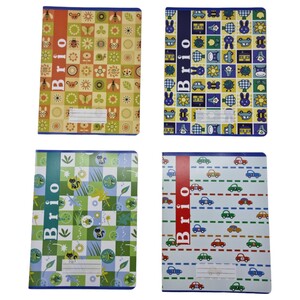 Brio Medium Designed Notebook 48 Sheets