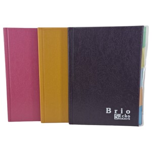 Brio 5 Subjects Notebook 72 Sheets