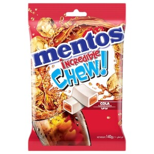 Mentos Incredible Chew Bag Cola 140G