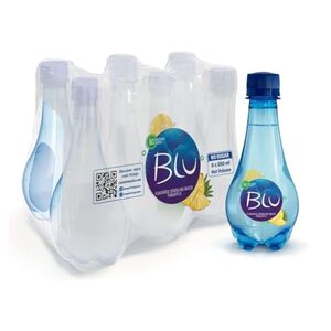 Blu Sprakling Water Pineapple 250Ml X6
