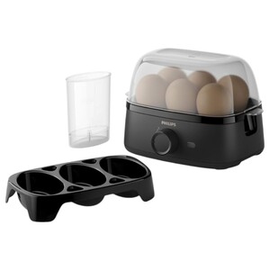 Philips Egg Cooker 3000 Series Hd9137, 400 Watts, Black