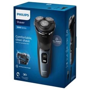 Philips Shaver Series 3000 Aqua-Touch S3144 Wet & Dry Electric