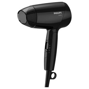 Philips Hair Dryer Essential Drycare Bhc010, 1200 Watts, Black
