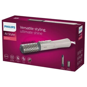 Philips Hair Styler Series 7000 Bha710 Multiple Care Air Style 1000 Watts White
